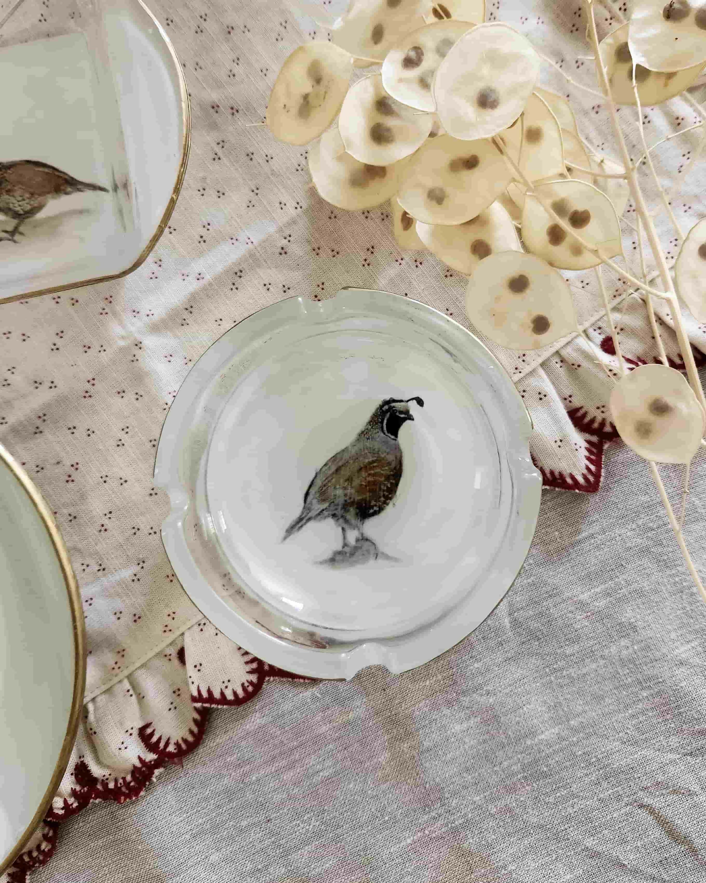 Cenicero 11 cm Codorniz