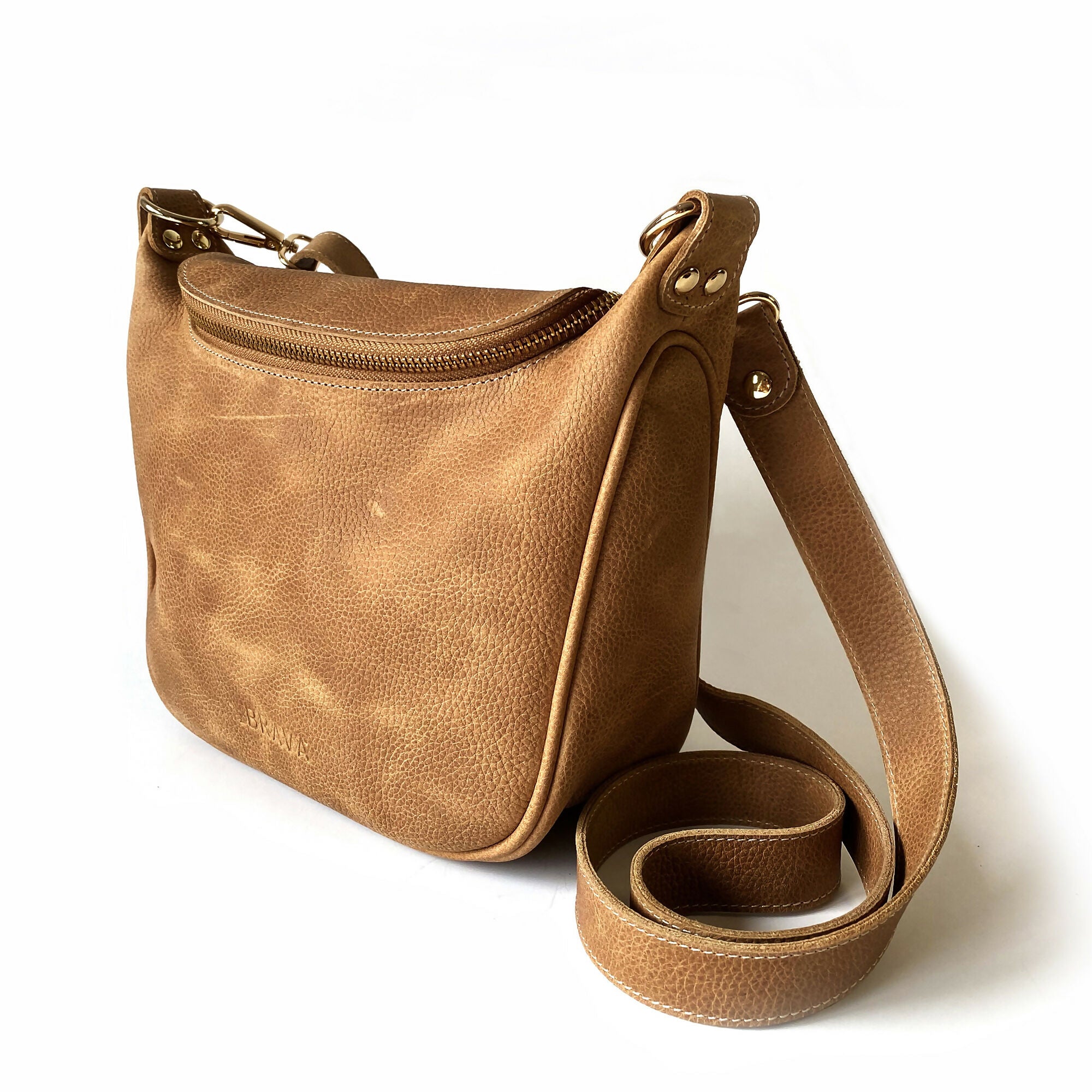 Bandolera de cuero modelo FELICIA