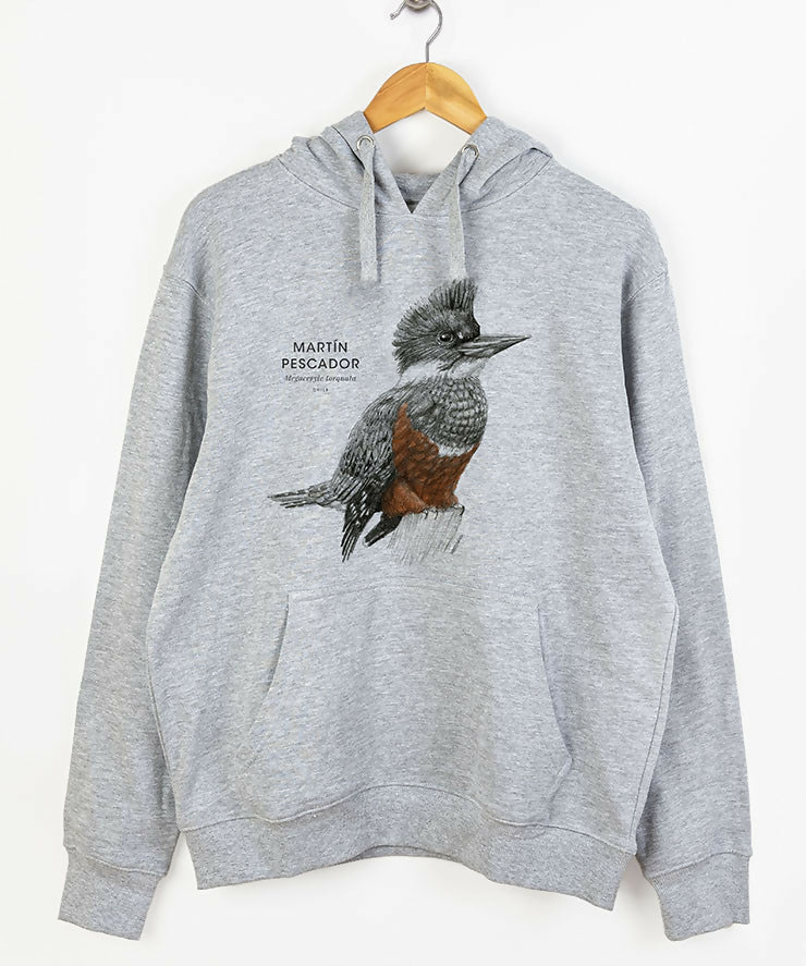 POLERON CANGURO GRIS MARTIN PESCADOR - Creado en Chile