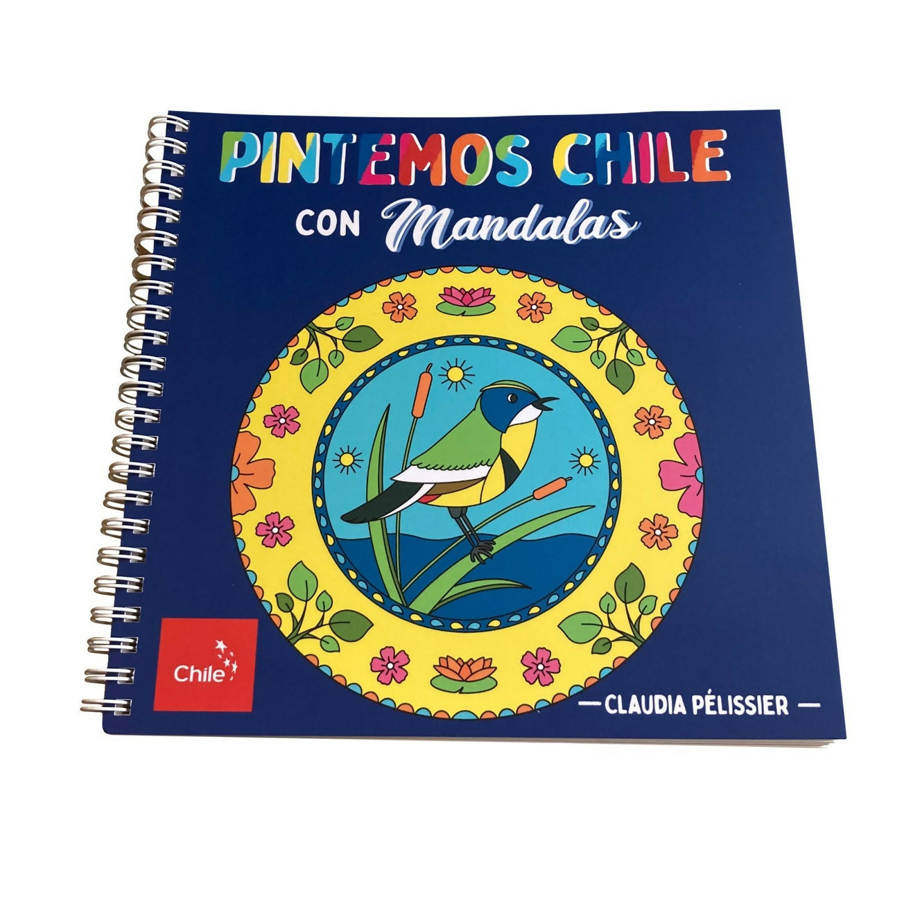 Libro para colorear - Pintemos Chile con mandalas