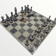 AJEDREZ HORMIGÓN NEGRO BETOH