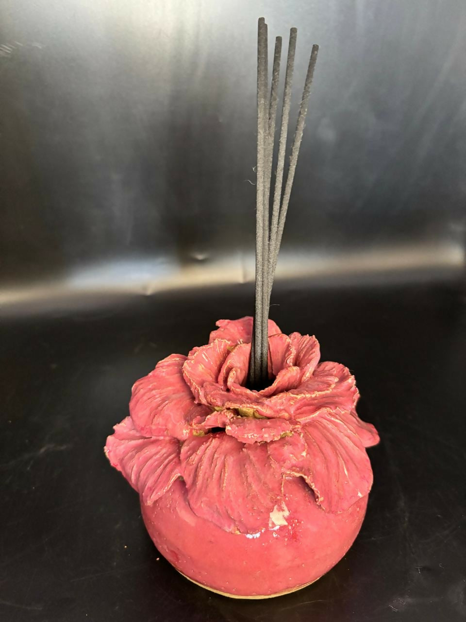 Porta aromatizador de cerámica gres