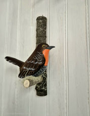 Pájaro tallado Chucao