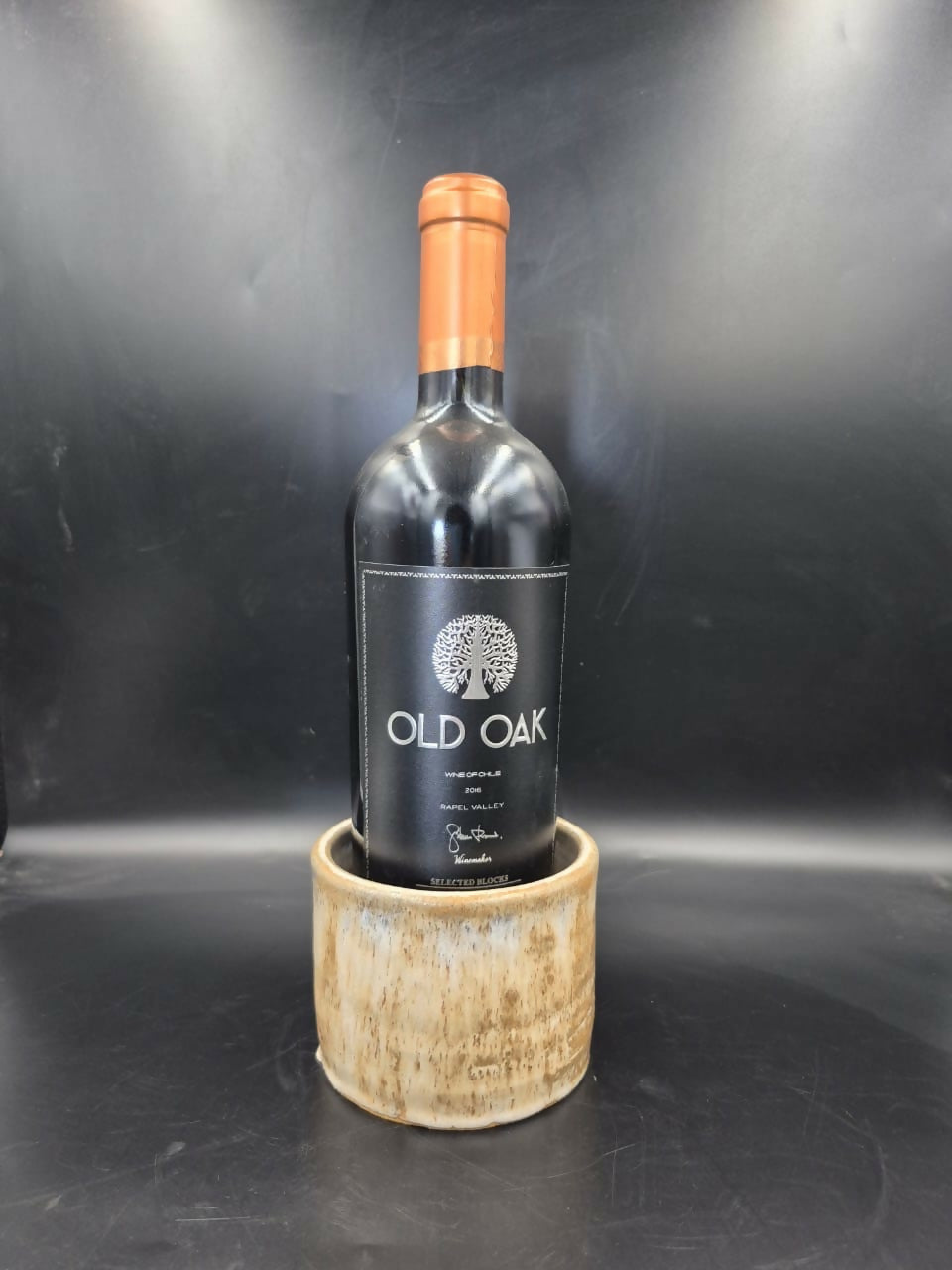 Contenedor vino de cerámica gres