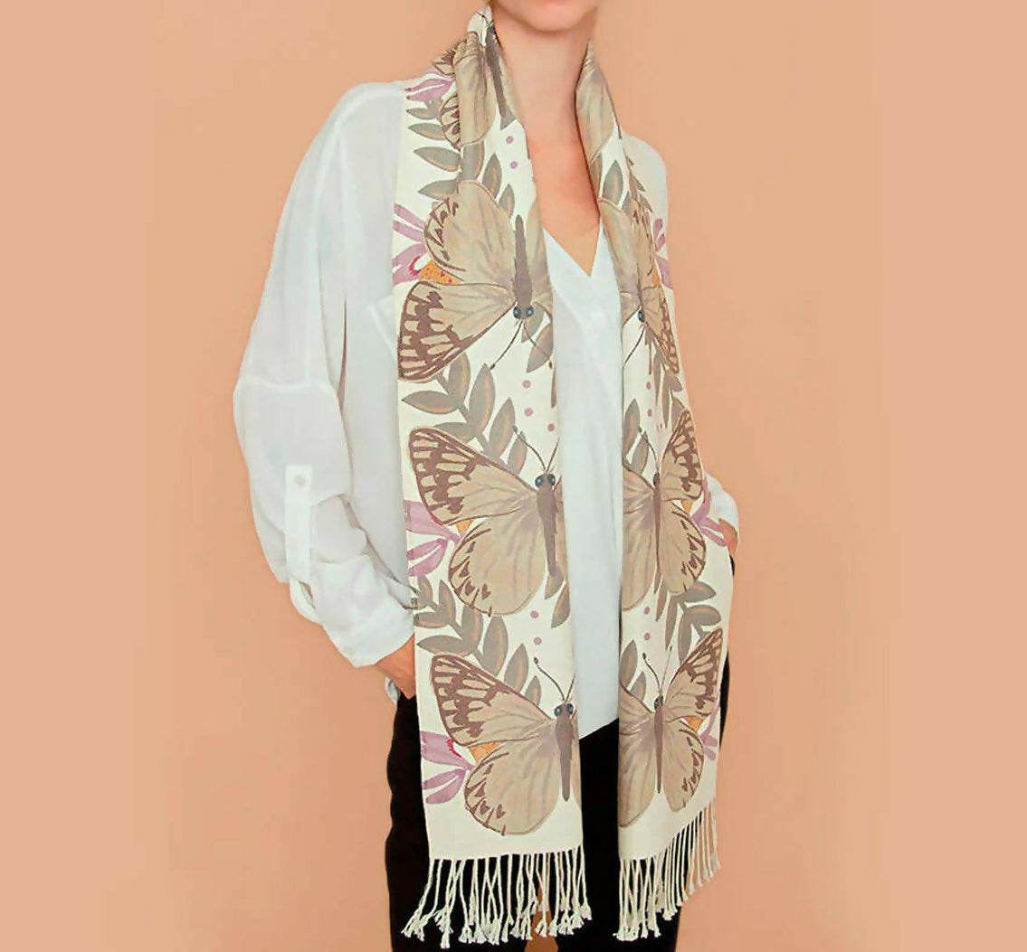 Bufanda Mariposas 2