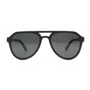 ANTEOJOS DE SOL LENZI MODELO PILOT MADERA , PALO DE ROSA .