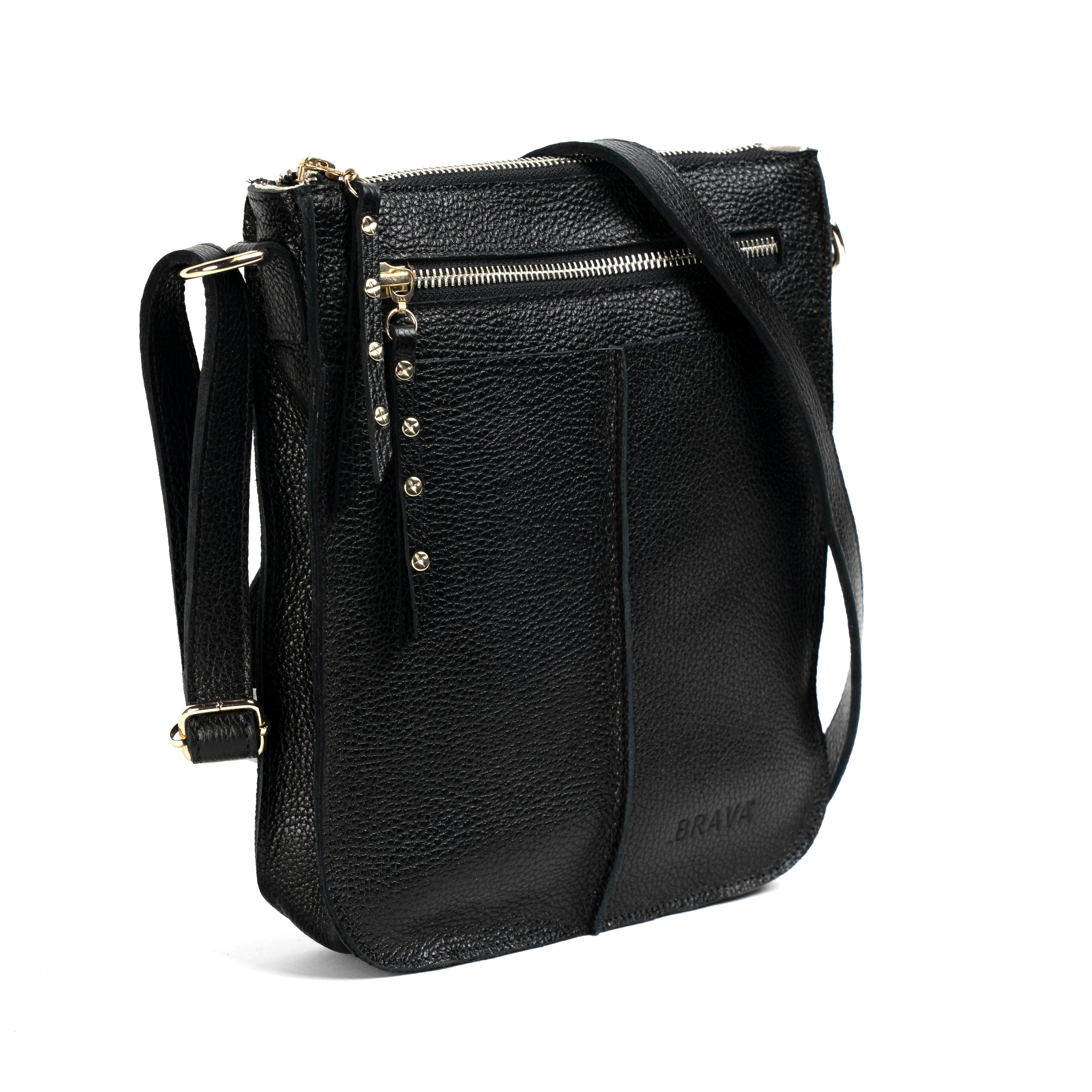 Bandolera de cuero modelo SOL