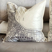 Cojín Mapa Valparaiso - 60 x 60