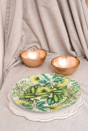 Plato Fondo Tropical redondo