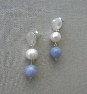 AROS PLATA PERLA RIO Y AGUA MARINA