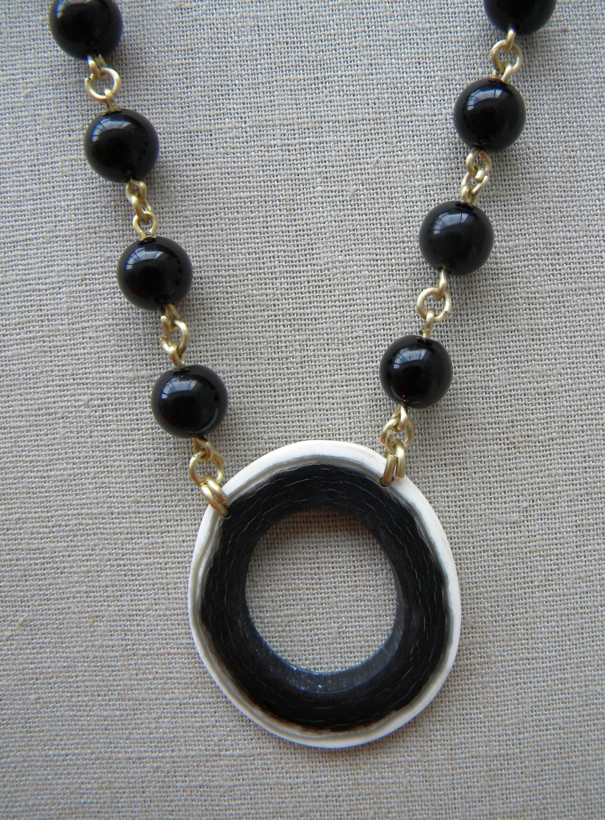 COLLAR CORTO ONIX ARGOLLA