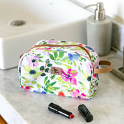 Estuche cosmetiquero sustentable flore Paper Home