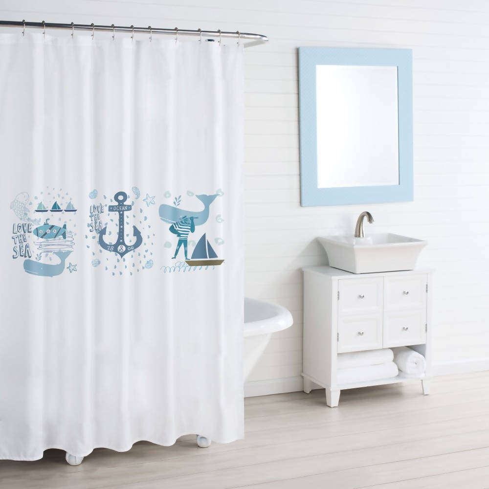 Cortina de baño Marino