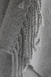 Poncho Alpaca color Gris
