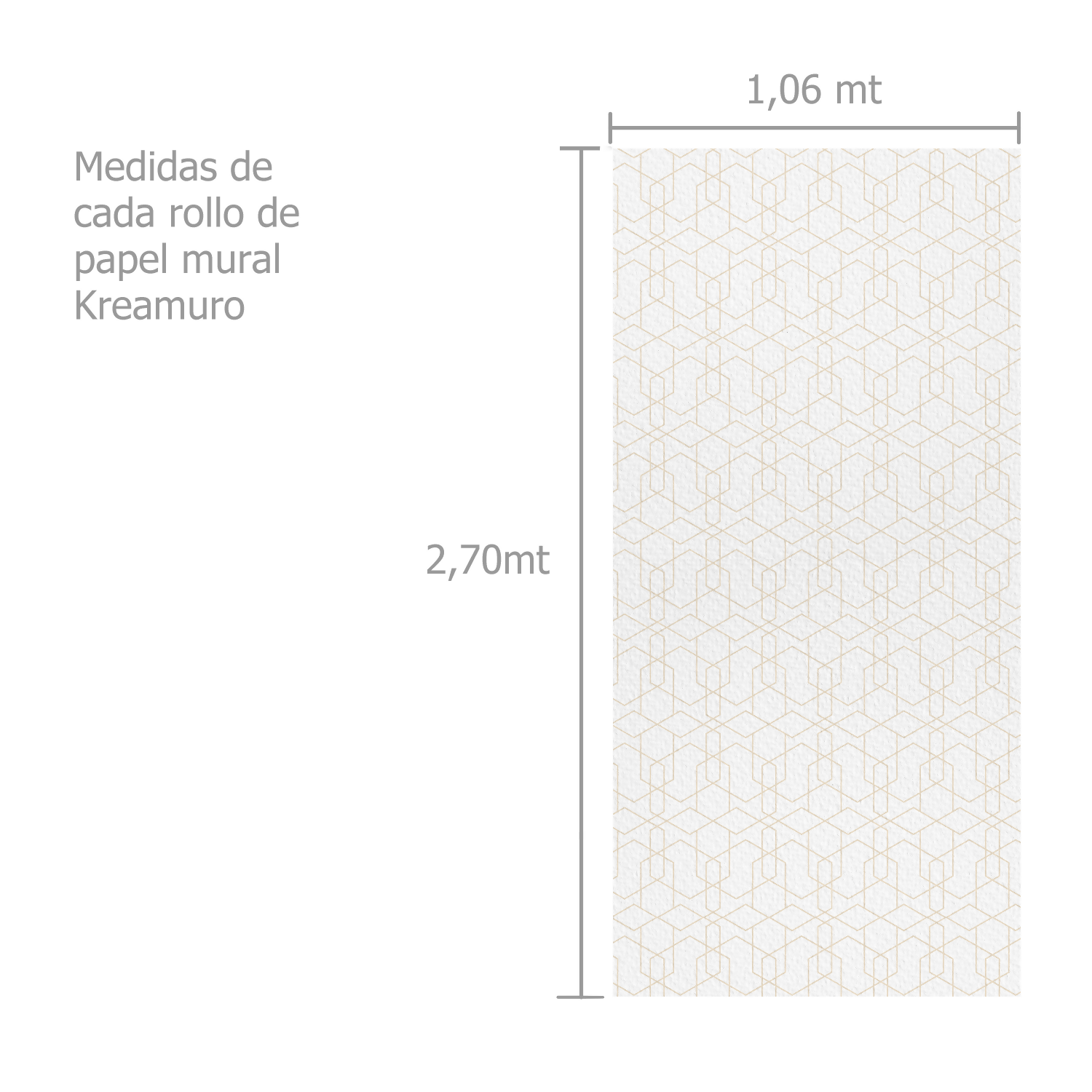 Pre-Order Papel Mural Patrón Geométrico Rombos Fondo Blanco