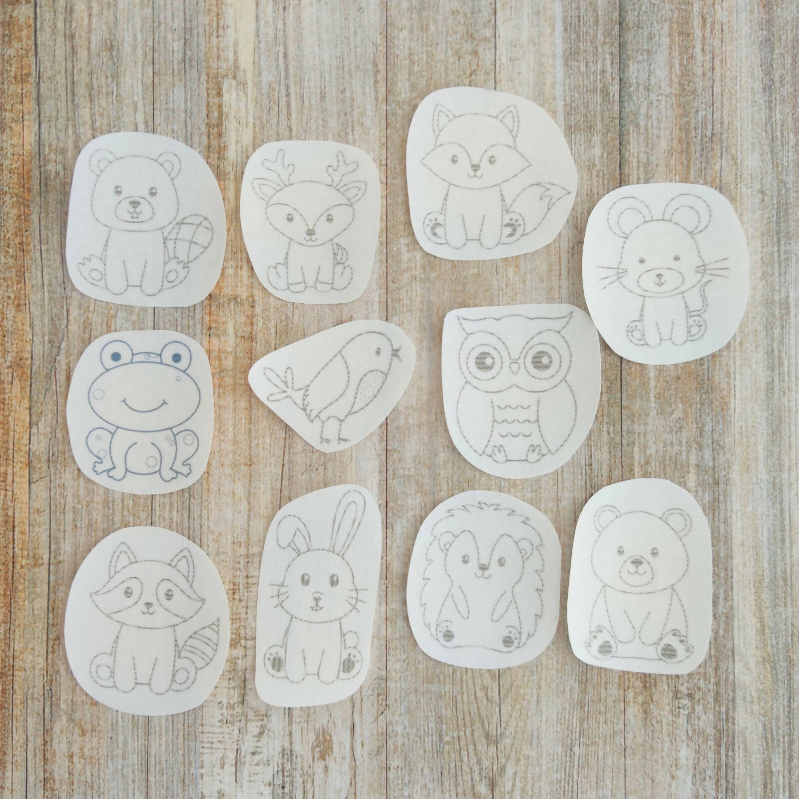 KIT PARCHES PARA BORDAR ANIMALITOS