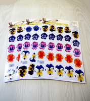 Set de Stickers Troquelados (4 láminas)