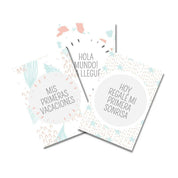 Tarjetas Hitos Bebé "Festa Menta"