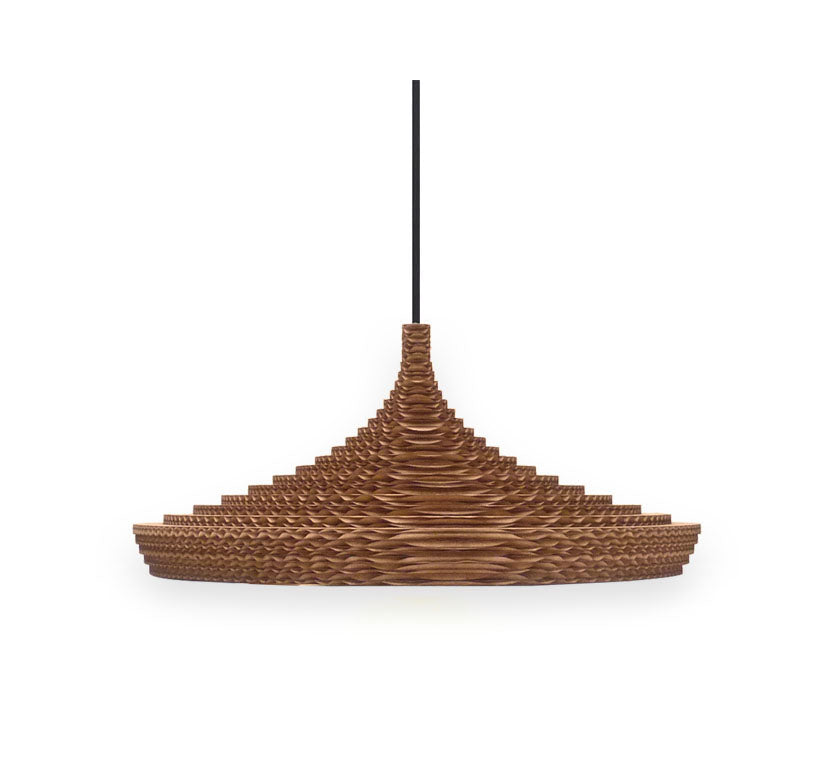 Lámpara Carton corrugado Apla