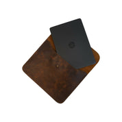 Funda de notebook cuero