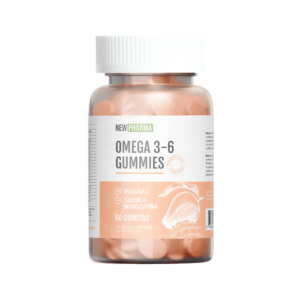 Omega 3-6 - Sistema inmune y Memoria 1 mes - NewPharma
