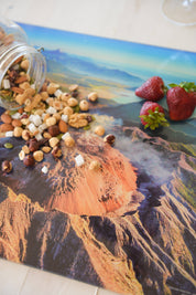 Tabla de vidrio Grande Volcán Chaitén