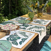 Set de Individuales Philodendro - Linet Natural