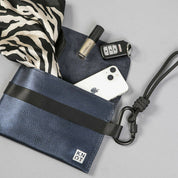 HANDKNOT Sobre / Azul Metálico / Negro