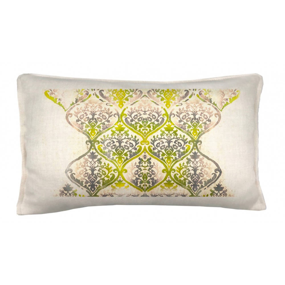 Cojin Tapiz Azul Limón 1 - 50 x 30