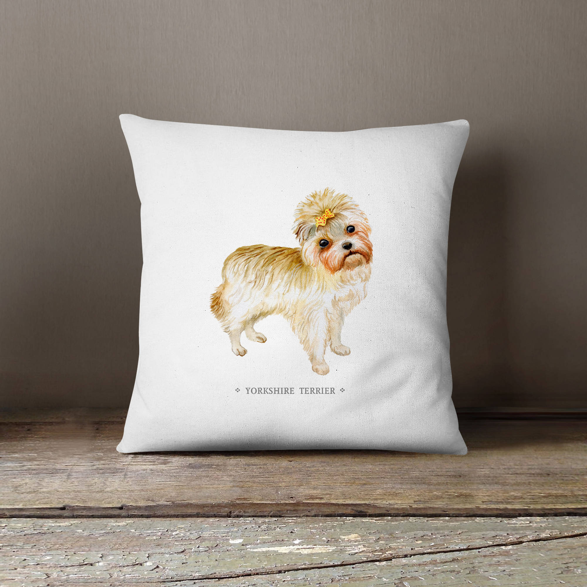 Funda cojín Yorkshire Terrier