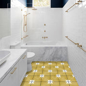 Baldosa Estrella Mostaza