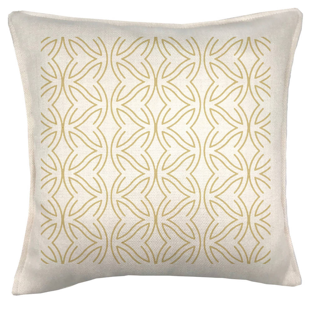 Cojín Cadena Oro - 45 x 45