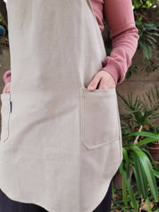DELANTAL LINO CRUZADO