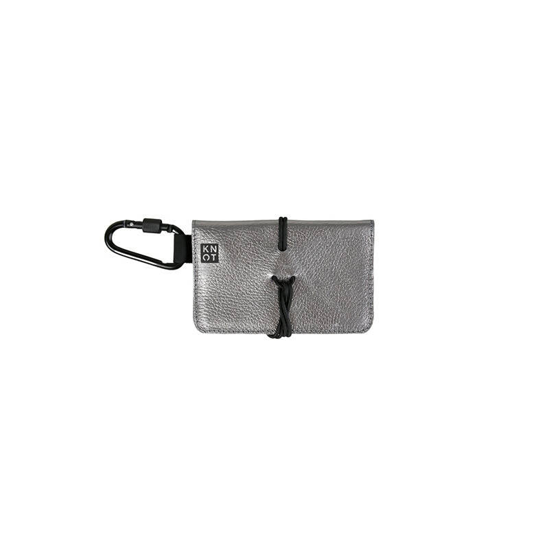 ROLLKNOT Tabaquera cuerda / Plateado / Negro