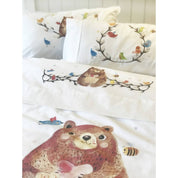 Juego de Sábanas Oso Corazón