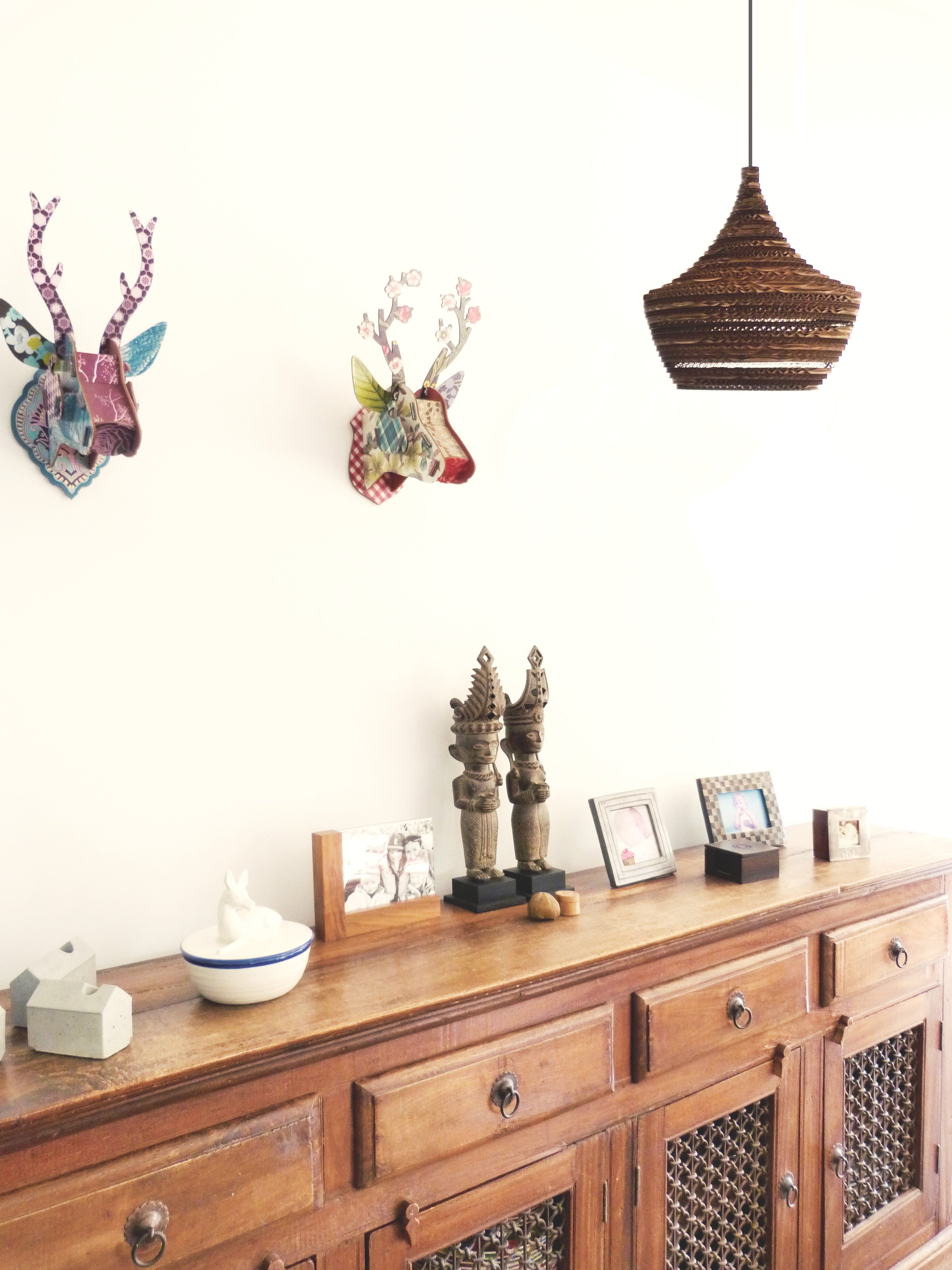 Lámpara Carton corrugado Agor