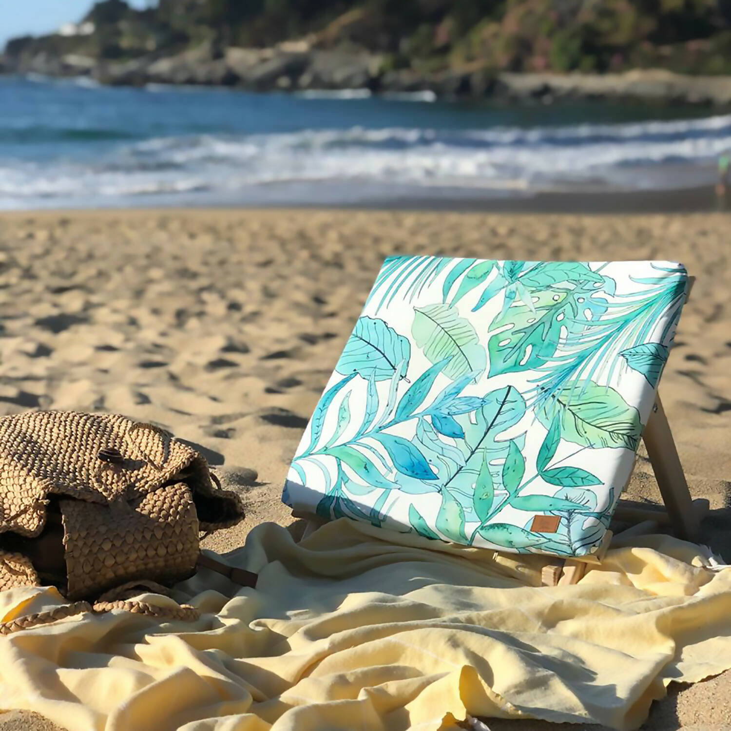 Reposera o respaldo de playa botánico Paper Home