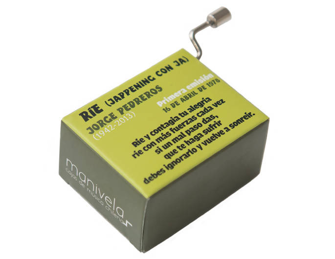 Cajita musical Ríe (Jappening con ja)