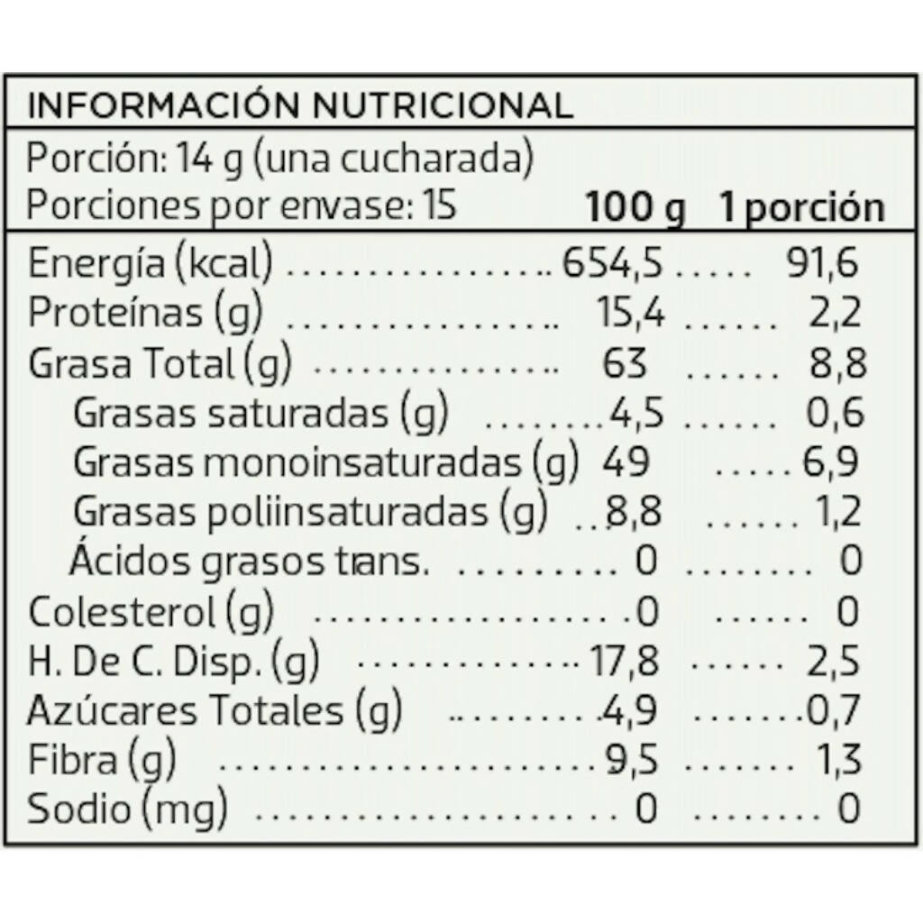 Mantequilla Avellanas 210