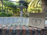 Stoneglass sixpack vasos transparentes