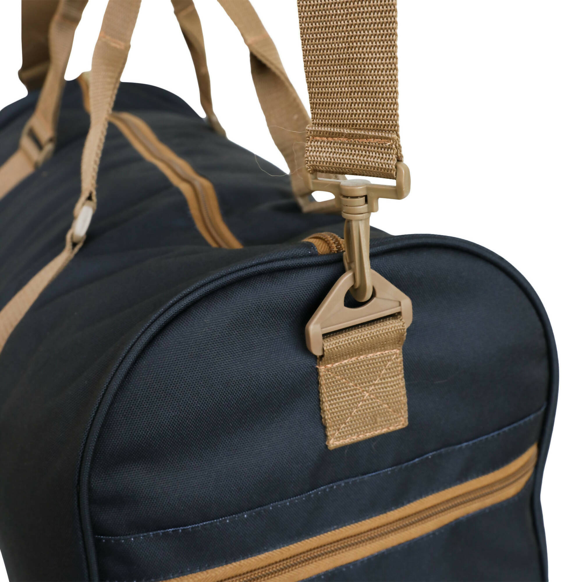 Bolso viaje sustentable. Diseño Negro.