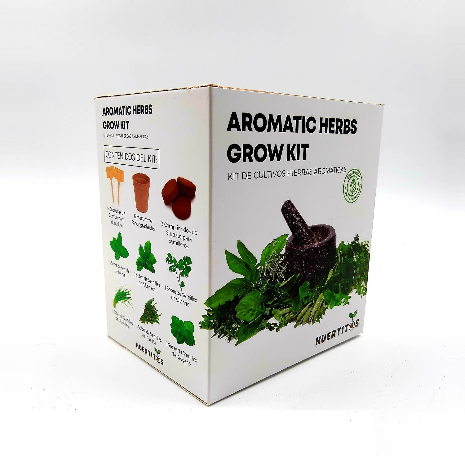 Kit de cultivo de Hierbas Aromáticas (Aromatic Herbs Grow Kit)