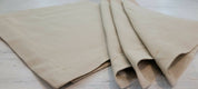 Servilletas lino algodon beige, pack de 4