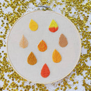 Kit mostrario de puntos de bordado con clases on line