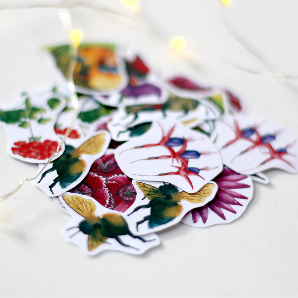 Set de stickers pequeños