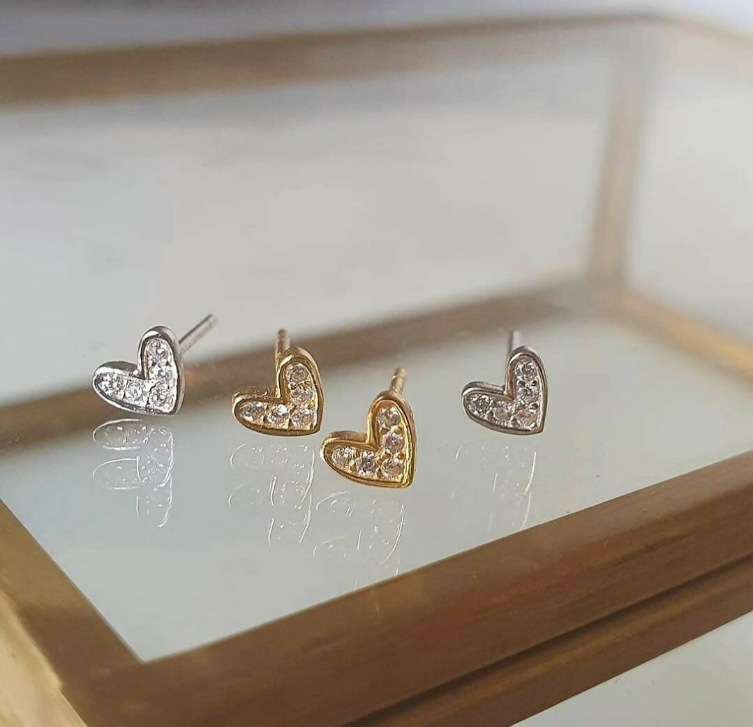 MINI CORAZONES CON CIRCONES