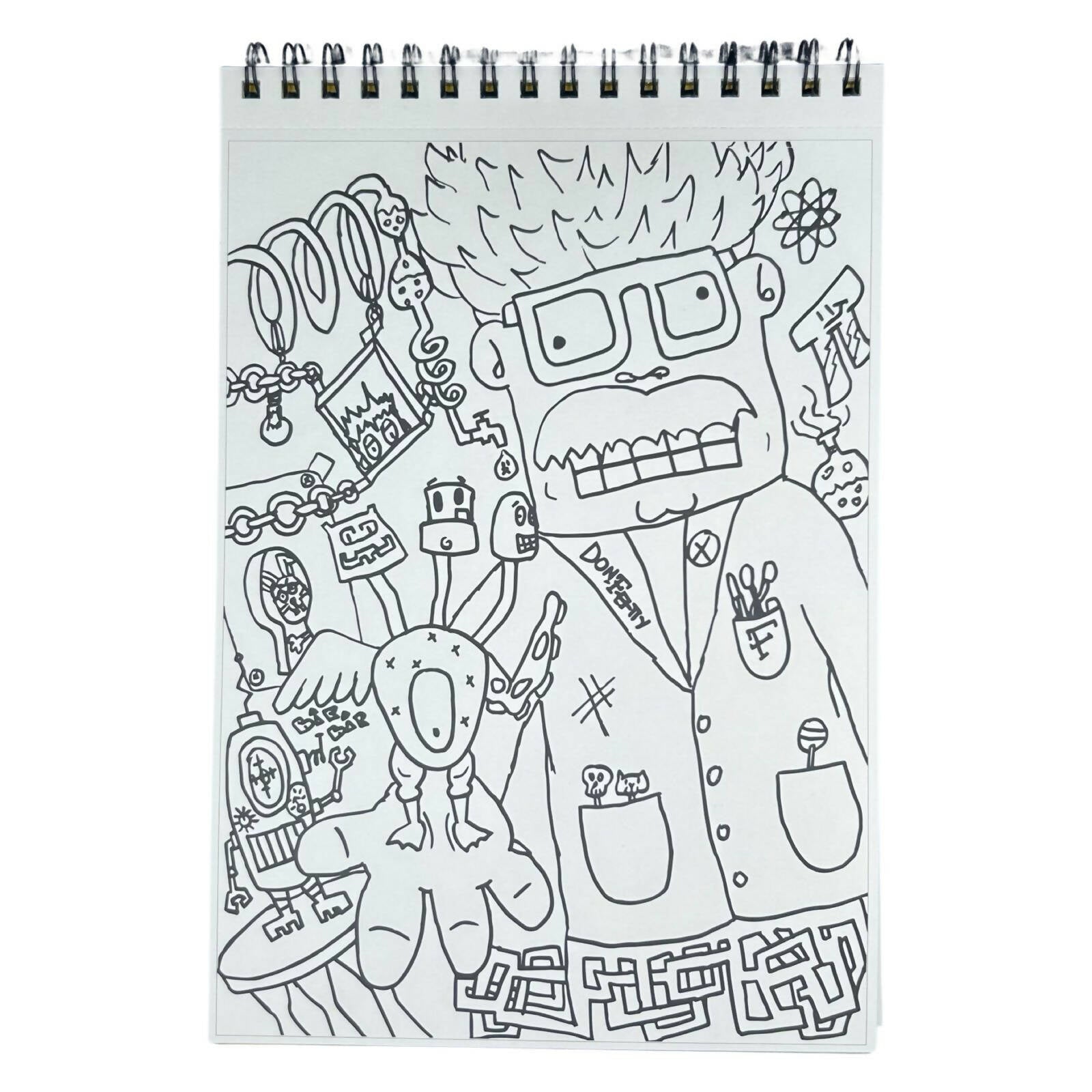 Libro para Pintar de Fatty Azzid