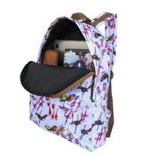 Mochila clásica escolar sustentable sur.