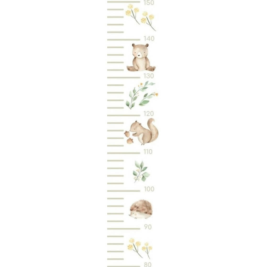 Huincha de medir infantil/Regla de medir altura
