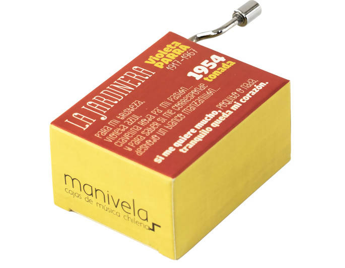 Cajita musical La jardinera